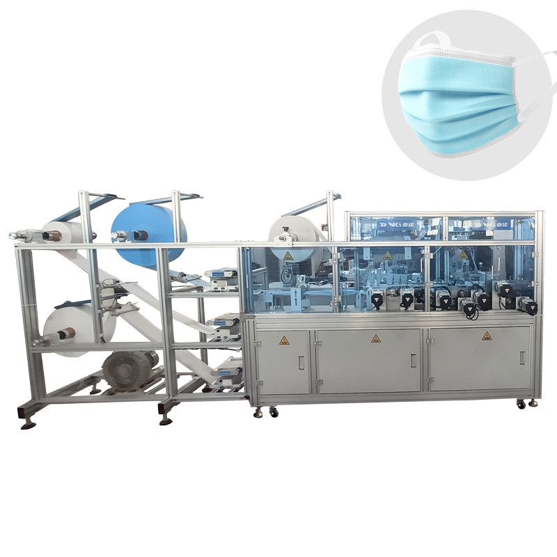 220V Ultrasonic Face Mask Making Machine 7 Servo One Button Switching