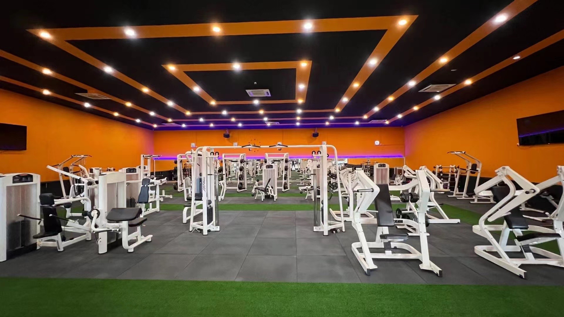 Gym Equipment Multi Functional Smith Machine With Weight Stack Cable Crossover Machine