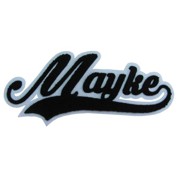 Custom Chenille Embroidery Patches Ghost Shape Patch Pantone Color