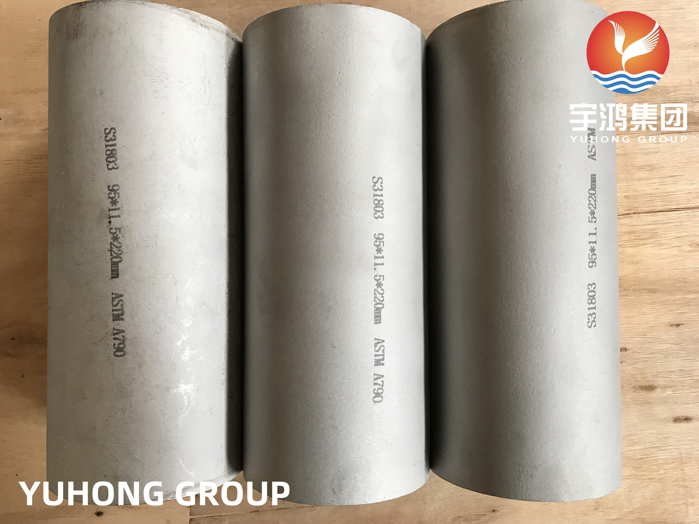 ASTM A790 / ASME SA790 UNS S31803 Duplex Steel Seamless And Welded Pipe For Boiler
