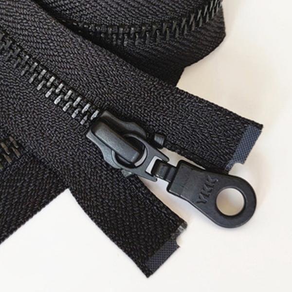 China Zipper and Sliders Customized zipper with logo Metal Zip Binder for Jacket coppery Black Zipper