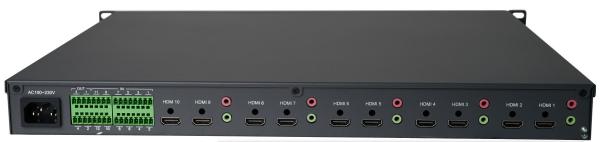 Buy PM60EA/1H-9H IP Video Matrix Switcher Ip Decoder 1ch HDMI In And 9ch HDMI Out Powerful Video Wall Management Functions at wholesale prices