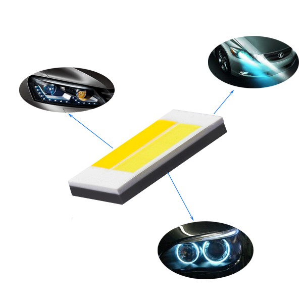 New product 25W 7035 6000-7000K Car Light Led COB Chip 7.0x3.5MM