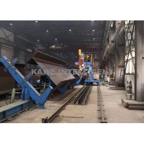 Single Cantilever Sub Arc Welding Machine Rotary Heavy duty H beam