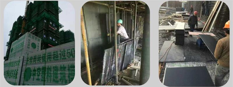 Impact Resistance Reusable 18mm Hollow Plastic Formwork