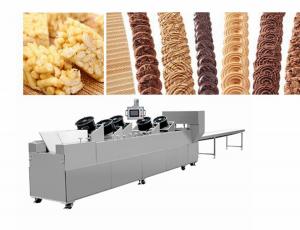 Quality Peanut Butter Candy Making Machine , Peanut Brittle Cutting Machine for sale