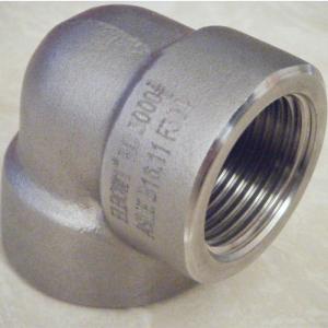 Quality Internal Thread SW90 Degree Socket Welding Elbow High Pressure Thick Wall Small Diameter for sale