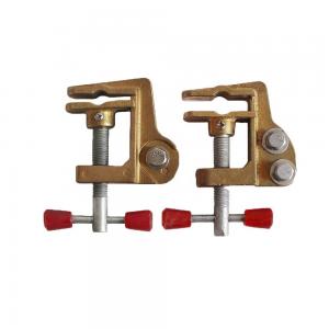 Quality High Voltage Copper Grounding Clamps / Aluminum Grounding Clamps for sale