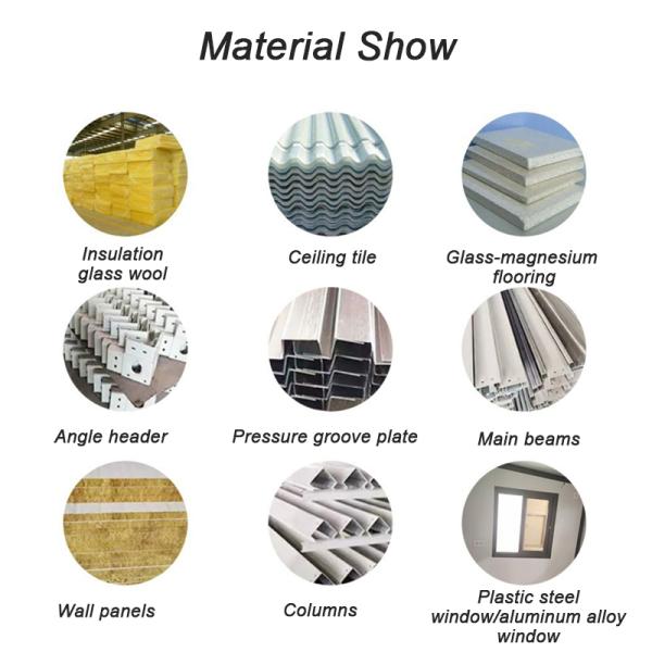 20-Foot Two-Wing Extension Cross-Border Container Mobile Home Easy Transport Install