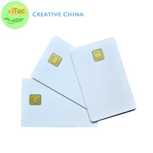 China Smart CPU java card with operating OS high security performance card dual interface card on sale