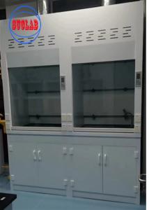 Quality Wall Mounted Chemical Fume Hood Lab Perchloric Acid Fume Hoods with 400m3/h Airflow Pp for sale