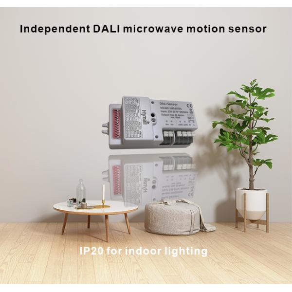 HNS203DL Independent DALI Motion Sensor DIP Switch Setting With DALI Power Supply