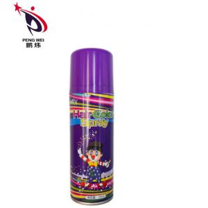Quality Caifubao Temporary Hair Color Sprays Dye Purple Can Makeup Halloween 150ml for sale