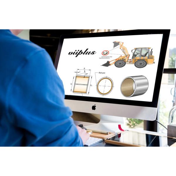 SS316 350N/Mm2 Bushing Valve Bushing SelfLubricating