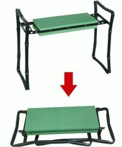 China Steel Pipe EVA Foldable Garden Bench Kneeler Seat Stool 58.5 * 25 * 48cm on sale