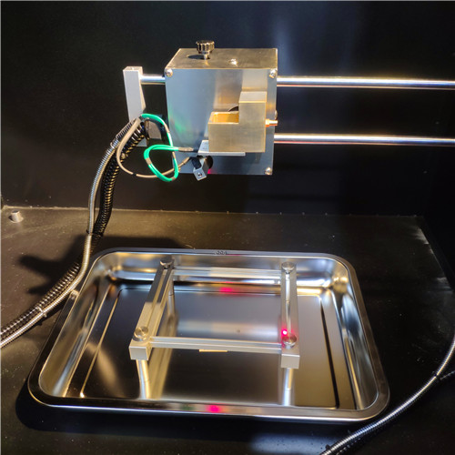 Hot Flaming Oil Tester , Hot Flaming Oil Flammability Test Chamber IEC 60950 Annex A.3