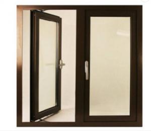 Quality Noise Insulation Aluminium Casement Windows , Single Glazed Sash Windows for sale