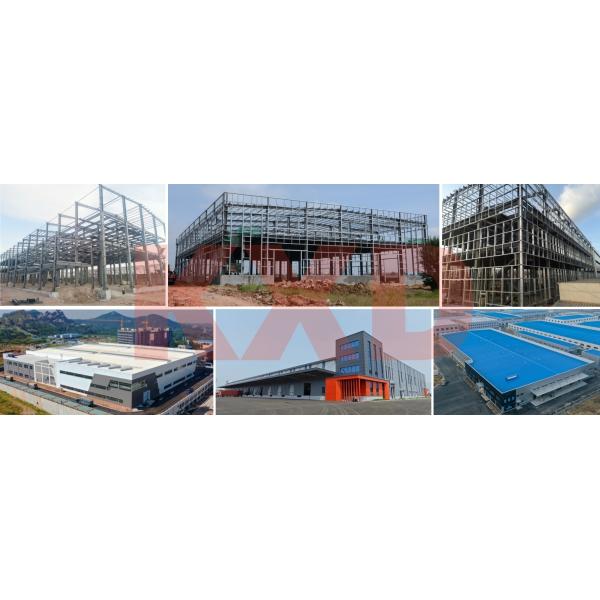 Curtain Wall Designed Pre-engineered Steel Frame Modern Prefab Workshop Building