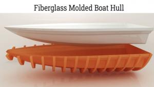 Quality High Tensile Strength Outdoor Fibreglass Model Boat Hulls Wear Resistance for sale