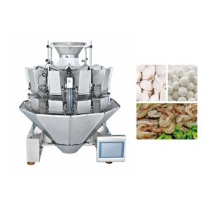 Quality 2.5L Hoppers Frozen Food Multihead Weighing Machine for sale