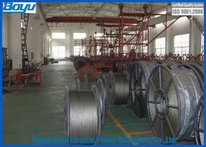 Quality Flexible Steel Wire Rope , Anti Twist Braid Steel Rope for Overhead Power Cables Stringing 28mm 580kN for sale