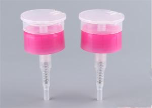 Quality Makeup Cleaning Nail Varnish Remover Pump Pink / White Color 28MM Neck Size for sale