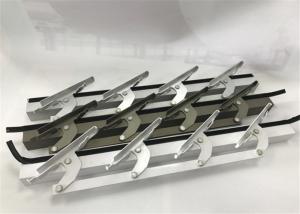Quality 6 Inch Length Machining Aluminum Parts / Window Louvers WIth Punching for sale