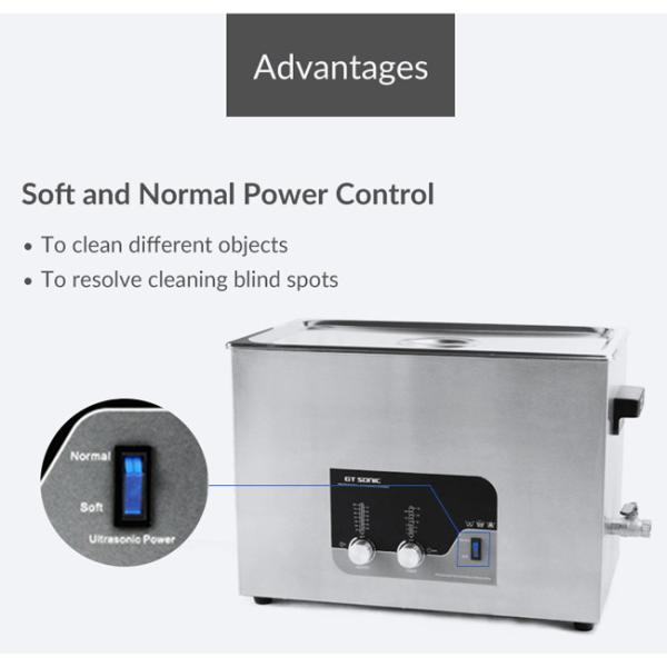 GT SONIC 500W 30L Ultrasonic Injector Cleaning Machine For Spare Parts