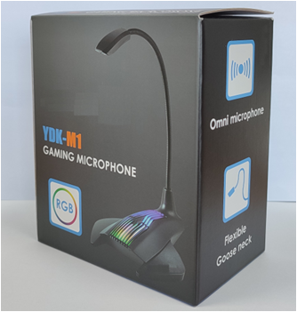 M1 USB Cool Voice Microphone Noise Cancelling Condenser Microphone