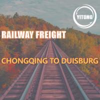China NVOCC International Rail Freight Logistics From Chongqing China To Duisburg Germany for sale