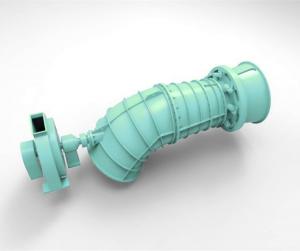 Quality Bulb Type Tubular Mini Hydro Turbine Hydroelectric Power Plant Generator for sale