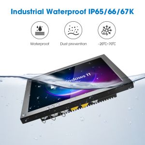 Quality Capacitive Industrial Touch Panel PC Win 10/11/Linux/Ubuntu 32G/64G/128G/256G SSD 1280*1024 Resolution 350 for sale