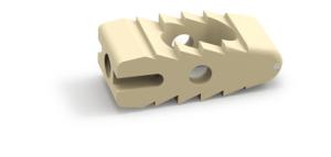 Quality Sterilized PEEK Lumbar Interbody Fusion Cage 10mm 12mm 14mm Width for sale