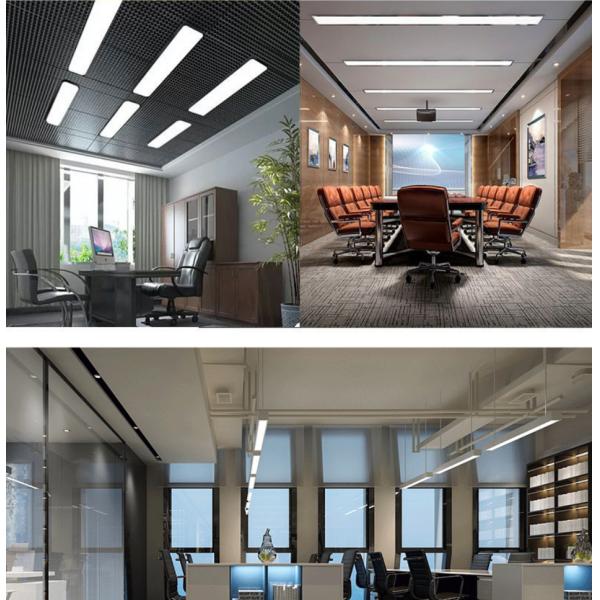 AC100-270 LED Linear Hanging Light 3000K 6500K Dimmable Rigid LED Strip Lights