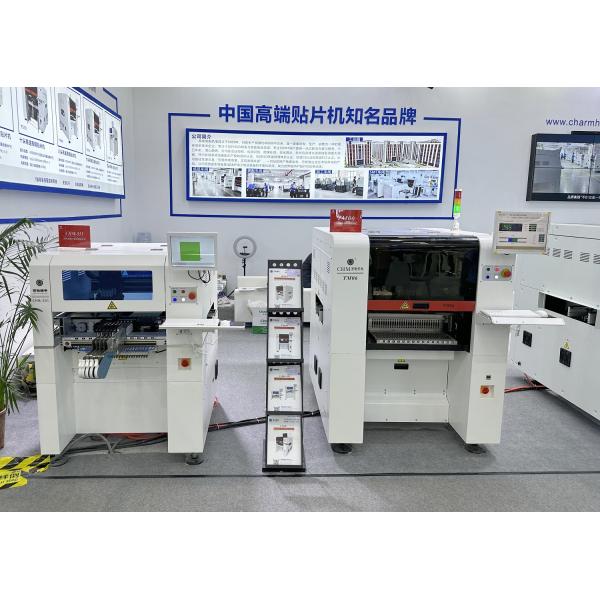 6 Heads SMT Pick and Place Machine TM06 PCB Conveyor 60 Feeders