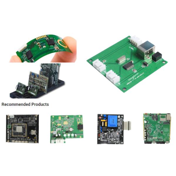 2 Layer Immersion Gold Rigid Flex PCB 1oz Copper For Electronic Production