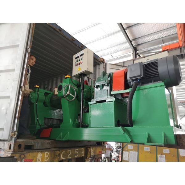 SGS Rubber Two Roll Mill Stock Blender Rubber Mixing Mill For Rubber Compounding