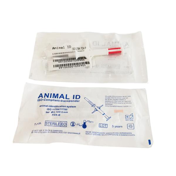 Pp Injection Material Iso Transponder Microchip Track Pet Microchip Up 10cm Read