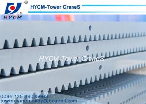 China 65Mn Material Passenger Hoist Mast Section Gear Rack 1508*60*40mm on sale