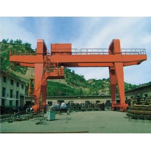 25t/5t Double Girder Gantry Crane Box Type Shipping Yard Material Handling