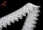 3Cm Milk Yarn Water Soluble Lace Embroidery French Tulle Flower African Lace