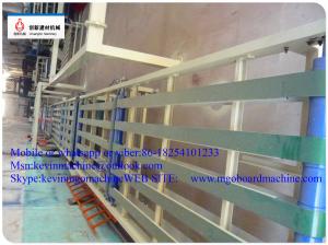 China CE Magnesium Oxide Board Production Line for 1300mm Width Unlimited Length on sale