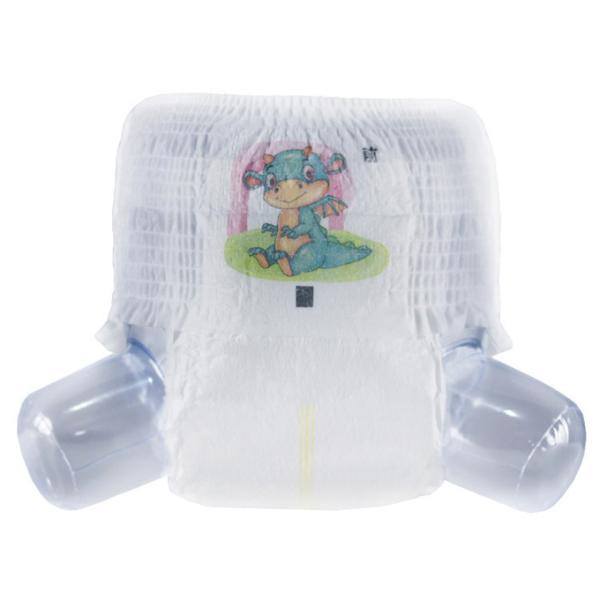 Overnight Green ADL Organic Disposable Baby Nappies Big Elastic Waistband