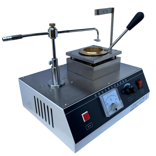 Semi-Automatic Open Flash Point Tester RT ~ 400℃ COC Method Plasticize ASTM D92
