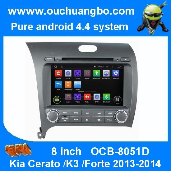 Ouchuangbo Car Stereo System for Kia Cerato /K3 /Forte 2013-2014 Android 4.4 GPS Sat Nav Multimedia OCB-8051D