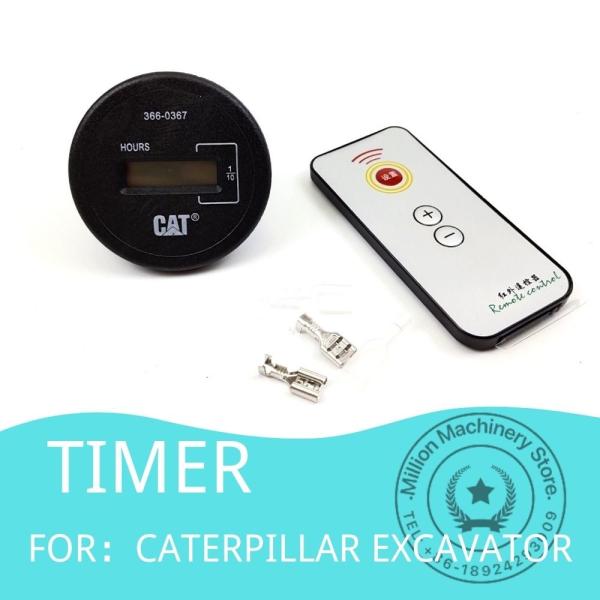 366-0367 Excavator Time Remote Hour Meter With Control Timer Diesel Petrol Engine Parts