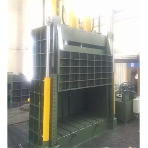 Semi Automatic Cardboard Baler Machine For Cardboard Manual Valve Operation