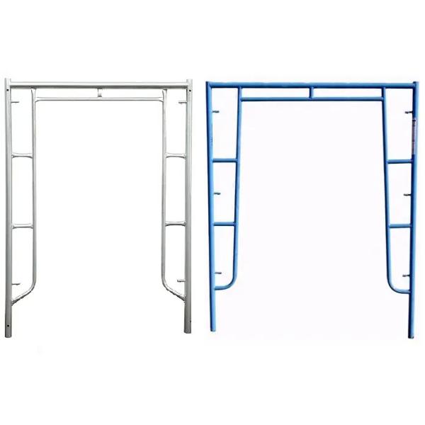 American 1700mm 1219 Painted Galvanized Steel Ladder Frame Scaffolding Frame Ladder Frame