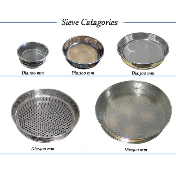 Magnetic Sieve Shaker Electrical Forming Test Sieve For Laboratory Use