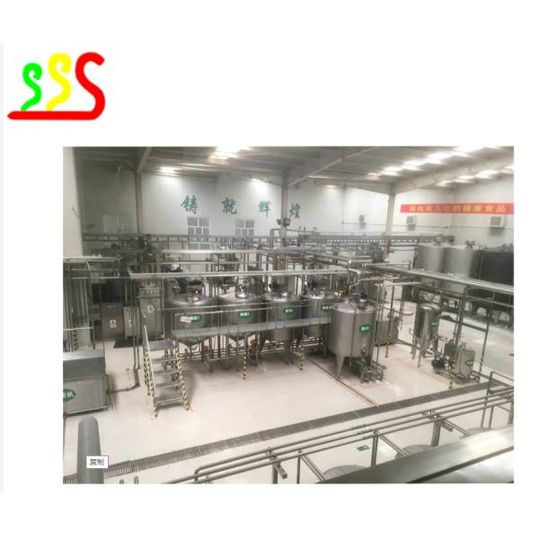 Fruit Processing Jam Production Line 3ton/Day